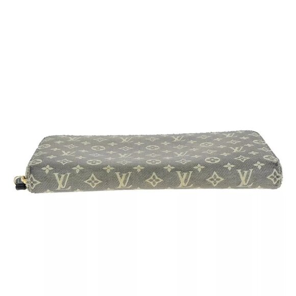 LOUIS VUITTON LV Zippy Wallet Monogram Ideal Canvas Leather Gray - Picture 4 of 16